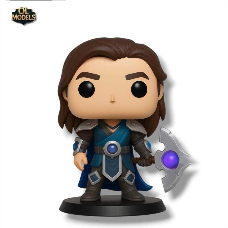 Taric Chibi Figure League of Legends 3D Model