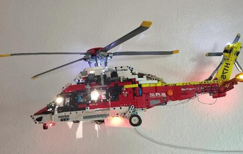 LEGO Airbus Helicopter Wall mount (left side)   