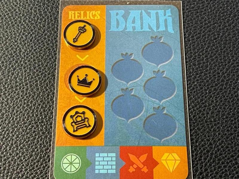 Village Pillage -- Relic Token Upgrades   