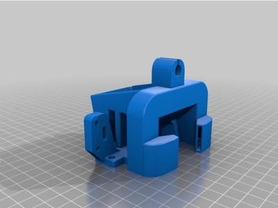  Satsana Fan Shroud for Voxelab Aquila with BL Touch & Dial Indicator Holder