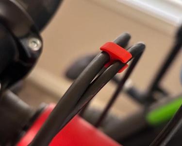 Simple Bike Cable Clip   