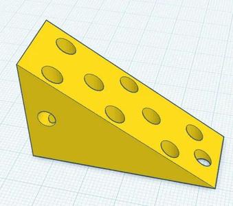 Swiss cheese bead for hoodie   