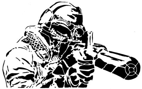 Sniper stencil 3