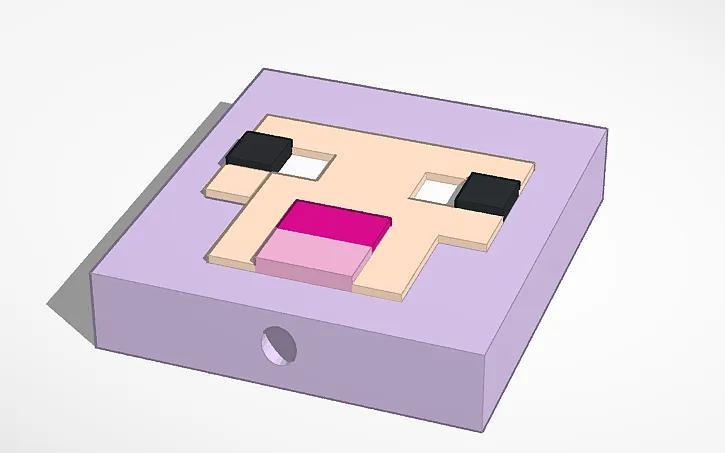 Minecraft Sheep Bead   