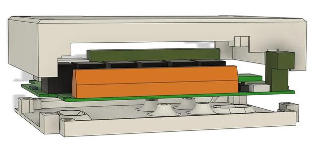 Kincony KC868-A6 case with device model   