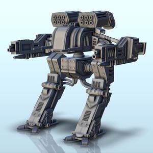 Uzsus combat robot (9) - BattleTech MechWarrior Scifi Science fiction SF Warhordes Grimdark Confrontation Necromunda