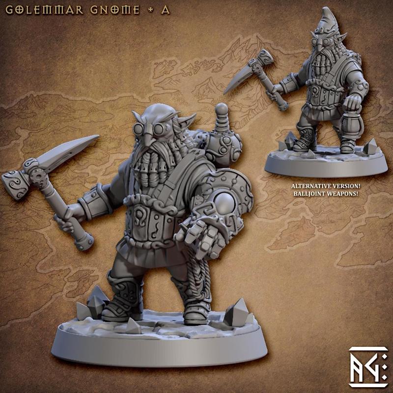Golemmar Gnome - A (Gnomes of Golemmar)
