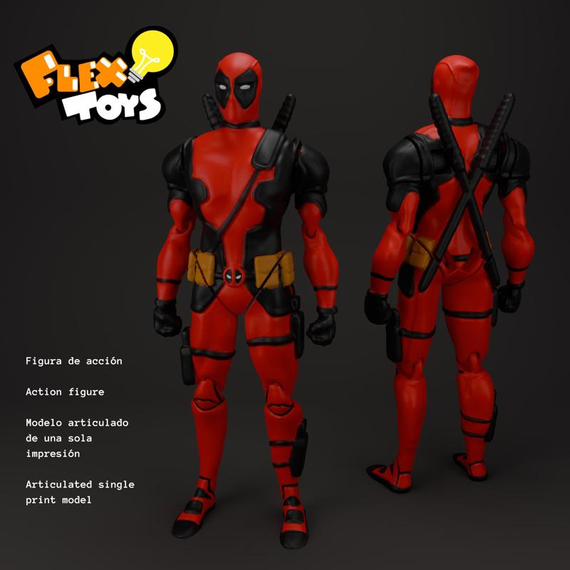 Deadpool Performance Flexi Action Figure