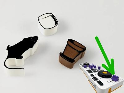 Dead Mouse Marshmallow Tiesto - DJControl Mix Fader Caps   