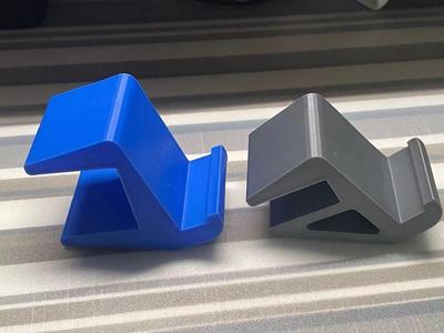 Snap-on phone holder