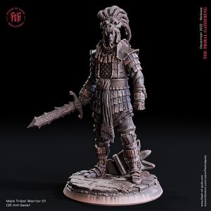 Male Tribal Warrior 01