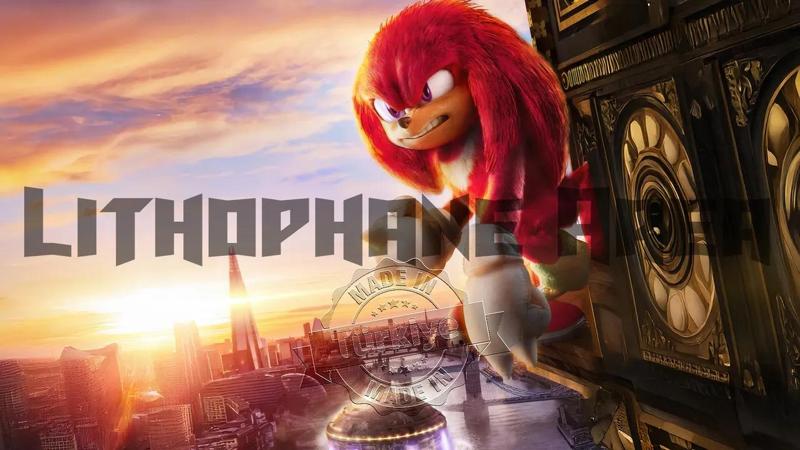 Sonic 3 Movie Lithophane   