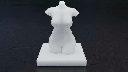 Statue of a woman   