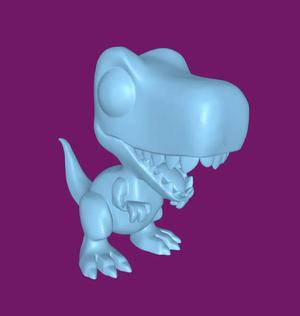 A cute T-Rex model   