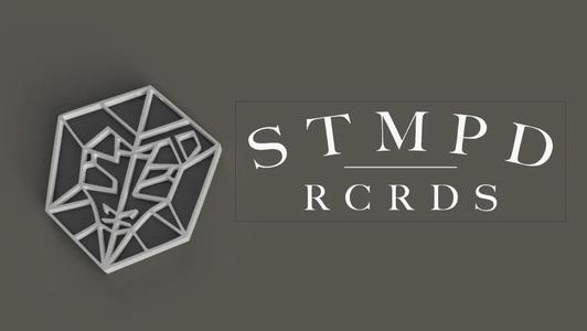 STMPD RCRDS logo keychain + step   