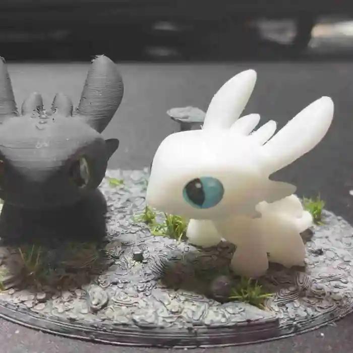 Diorama how to train your dragon