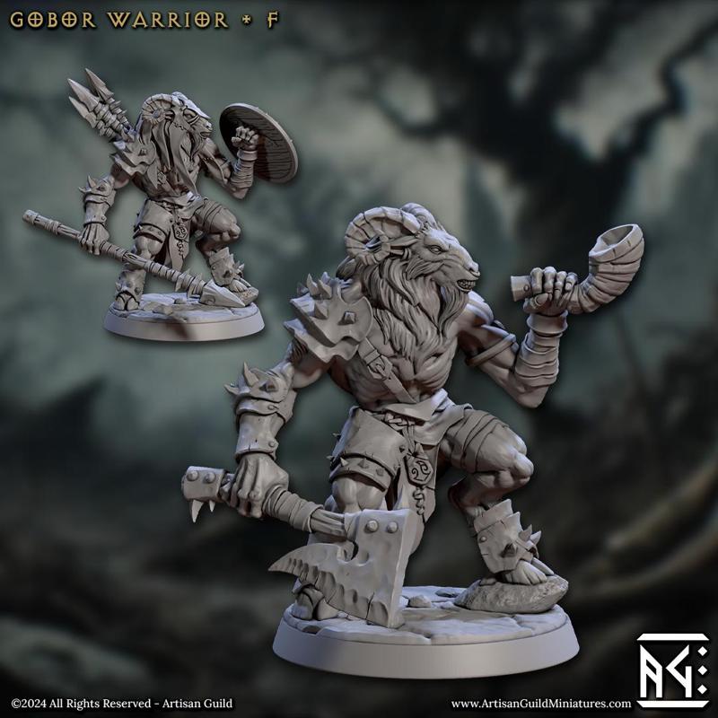 Gobor Warrior - F (Rise of the Beastmen)