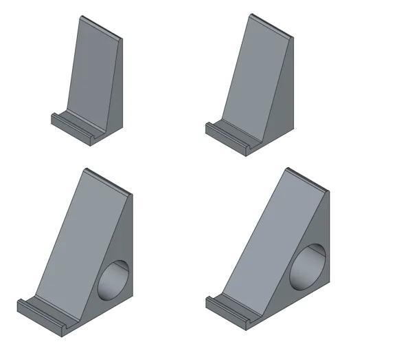 Stable Phone Stand 10°, 20°, 30° and 40°   