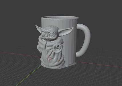 Baby Yoda Beer Yug/Coffee Mug