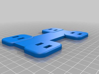 Filament Roller fixed Plate