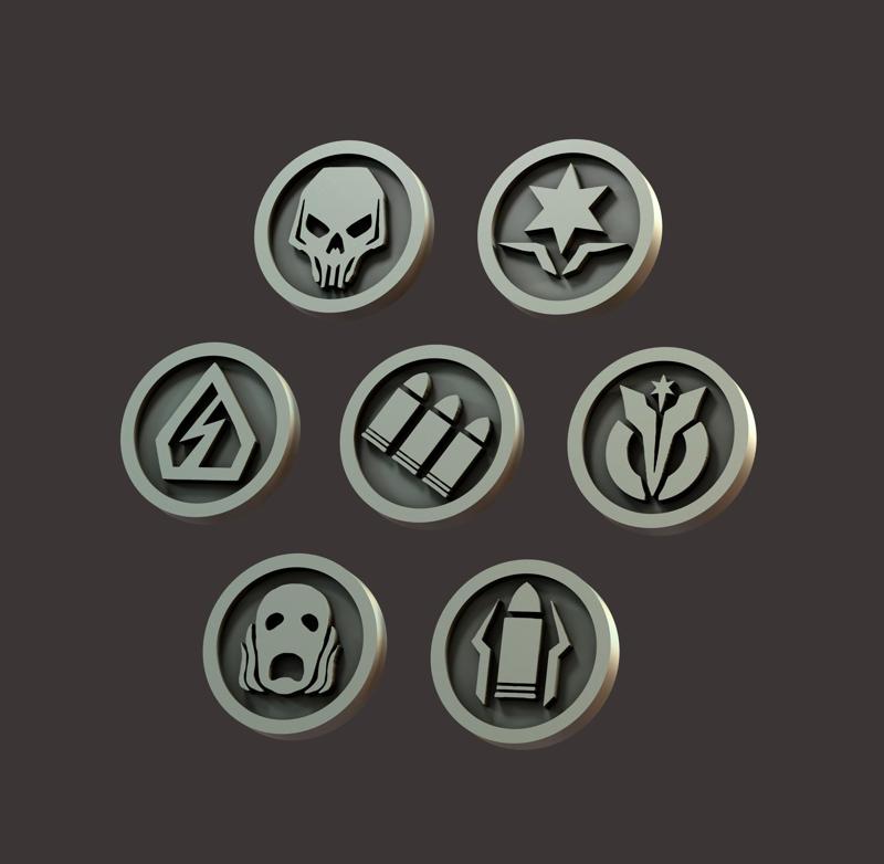 Ravaged Star Tokens