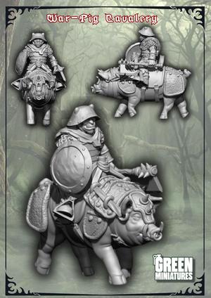 Orc Pig Rider - conversion parts - Horde Incoming