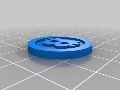 Bitcoin shopping cart coin (50 euro cents)