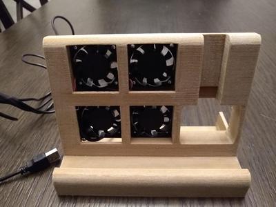Simple Steam Deck Dock with Active Cooling