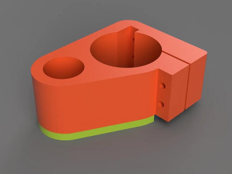 Držák frézky 65 mm s odsáváním pro CNC TwoTrees TTC450   