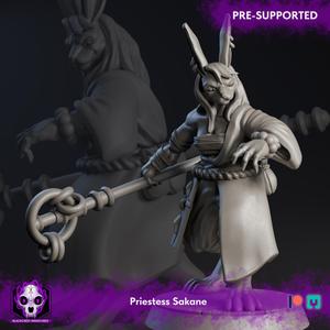 Freychester Harengon | Priestess Sakane
