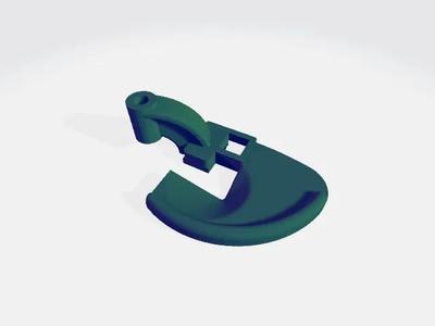 K1/K1 Max Chain Riser Bowden Guide   
