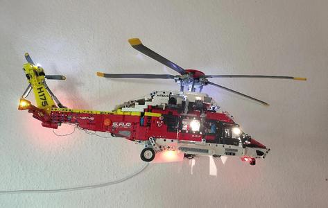 LEGO Airbus Helicopter Wall mount (right side)   