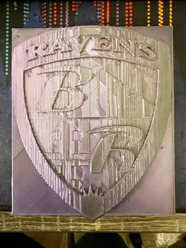 Ravens Shield Plaque Style   