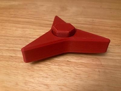 Print in place fidget spinner (no additional parts required)