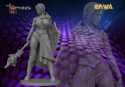 WARRIOR FOR TABLETOP RPG