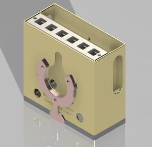 mini network rack for 2.5G/10G switch unifi 6 lite