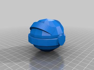 Low Poly pokeballs 