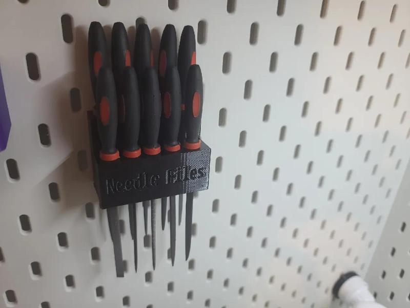 Skadis Needle File Holder   