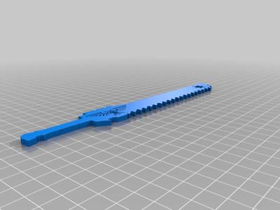 Chain blade bookmark