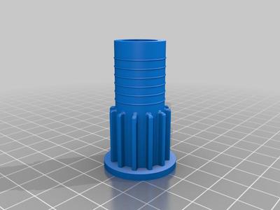 Wheel and axle for a toy bin