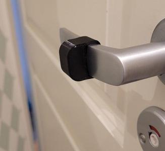 Door handle wall saver