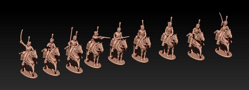 napoleonic french hussars no palisse