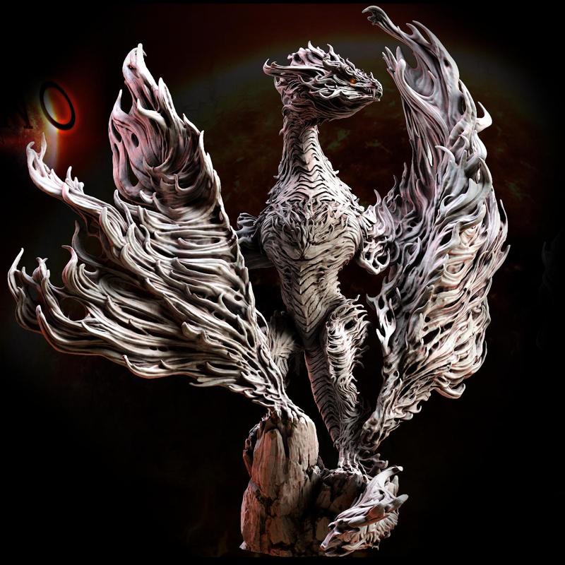 EverBurn Serpent (Pose 2 of 2)