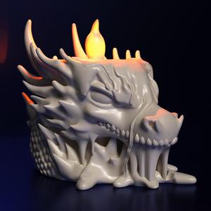 Dragon Candle Holder