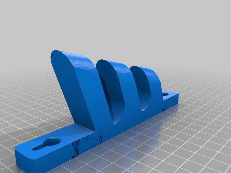 Triple Hook with Key Holder
