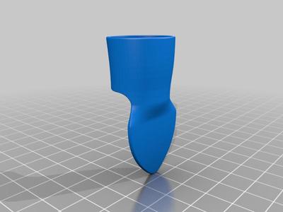 Guitar pick thumb ring