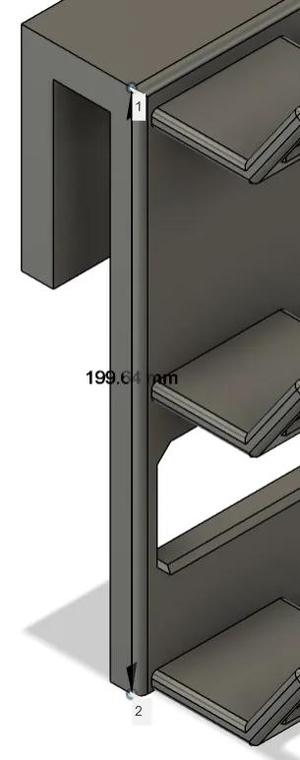 WCU Bedframe hat holders   