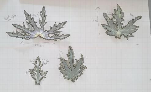 Blätter-Ausstechformen   