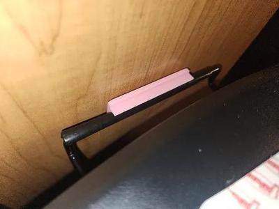 clip for locking trash can lid   