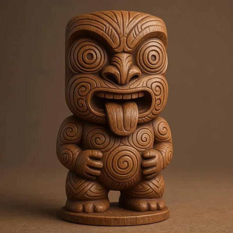 Tiki-Figur Maori   